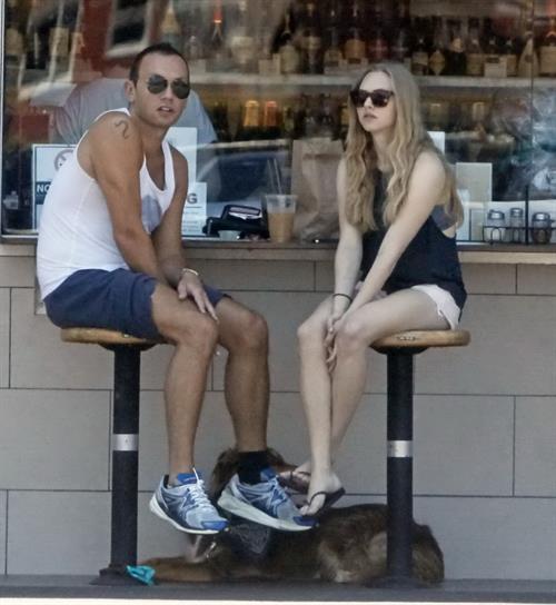 Amanda Seyfried at The Oaks Gourmet Market in Los Angeles on July 17, 2012