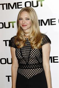 Amanda Seyfried Time Out photocall at Bristol Hotel in Paris on November 4, 2011 