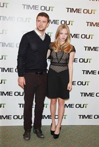 Amanda Seyfried Time Out photocall at Bristol Hotel in Paris on November 4, 2011 