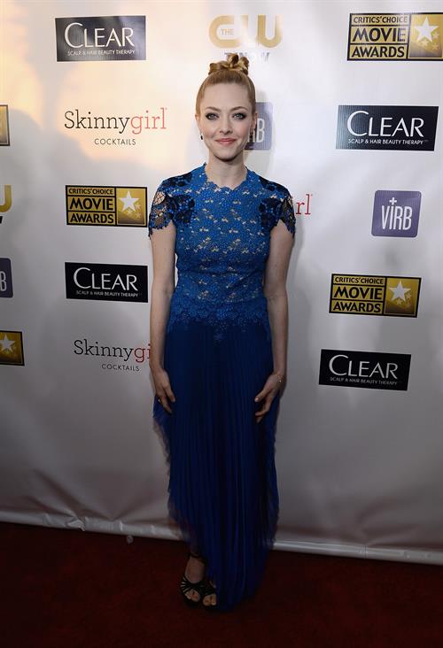 Amanda Seyfried 18th Critics' Choice Movie Awards in Santa Monica - 01/10/2013 