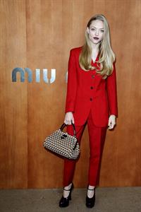 Amanda Seyfried attending Miu Miu show in Paris - October 3, 2012 
