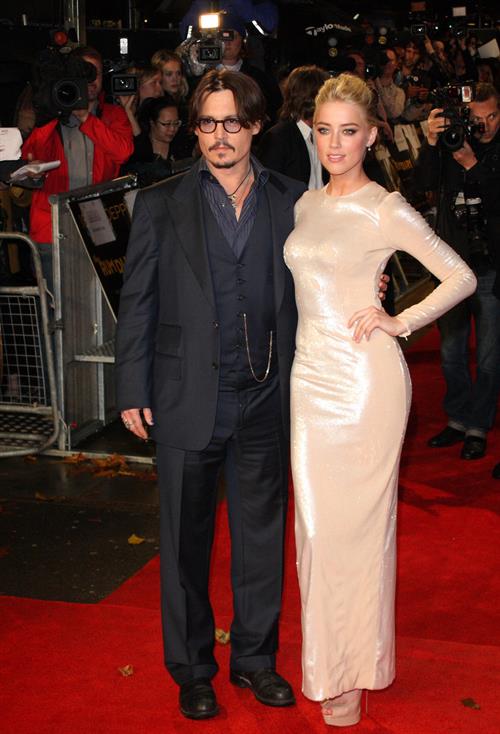 Amber Heard The Rum Diary premiere in London 3-11-2011 