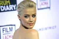 Amber Heard the Rum Diary premiere in Los Angeles on October 13, 2011