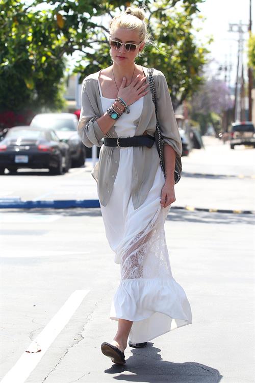 Amber Heard out in West Hollywood May 5, 2012