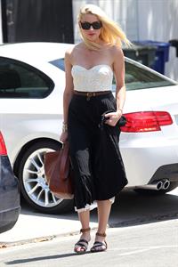 Amber Heard out in Los Angeles on July 11, 2012