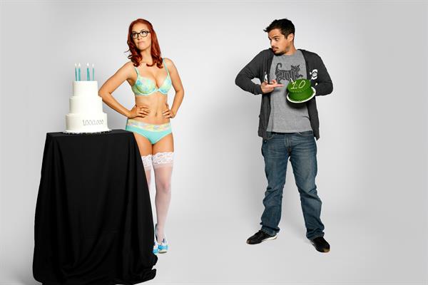 Meg Turney - The Chive 1,000,000 likes photoshoot