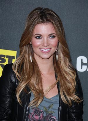 Amber Lancaster Activision's Call of Duty Black Ops launch party at Barker Hangar on November 4, 2010 