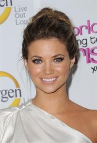 Amber Lancaster the World According to Paris series premiere party in Hollywood on May 17, 2011