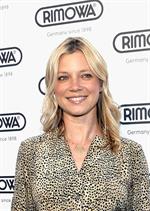 Amy Smart Rimowa New Rodeo Drive store opening party in Beverly Hills on May 16, 2011