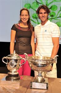 Ana Ivanovic at the Roland Garros Draw on May 20, 2011