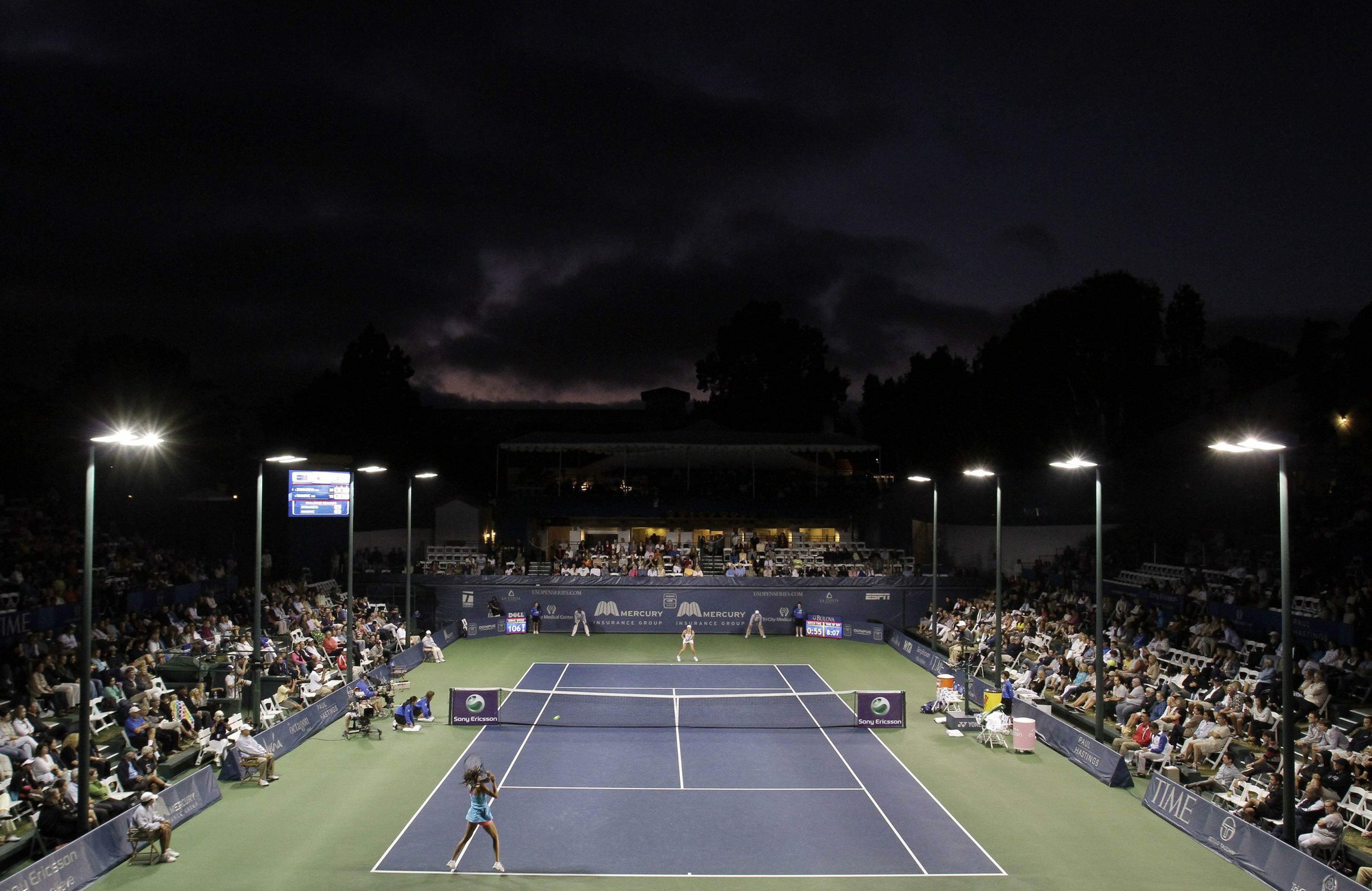 Ana Ivanovic at the Mercury Insurance Open in August 2011 