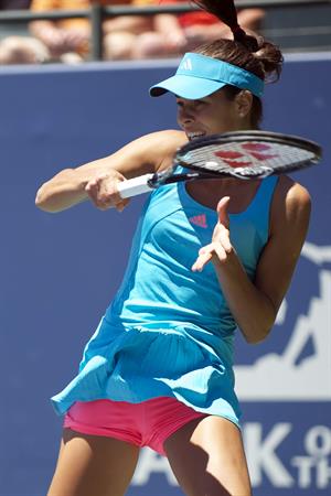 Ana Ivanovic at the Mercury Insurance Open in August 2011 
