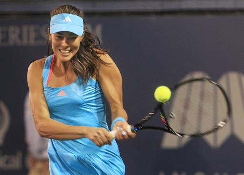 Ana Ivanovic at the Mercury Insurance Open in August 2011 