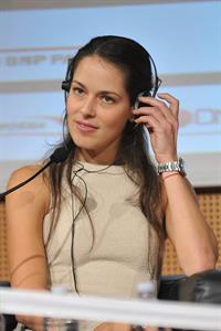 Ana Ivanovic Press conference to present Saturday's exhibition match in Milan November 30, 2012 