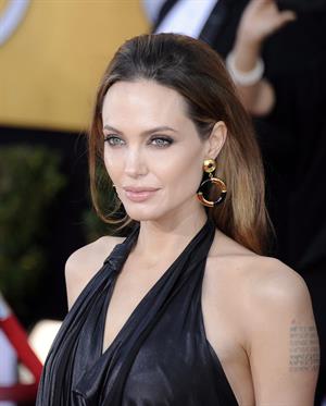 Angelina Jolie 18th annual Screen Actors Guild Awards on January 29, 2012 