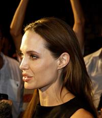 Angelina Jolie Adriatic Island of Brijuni Croatia on August 19, 2011 