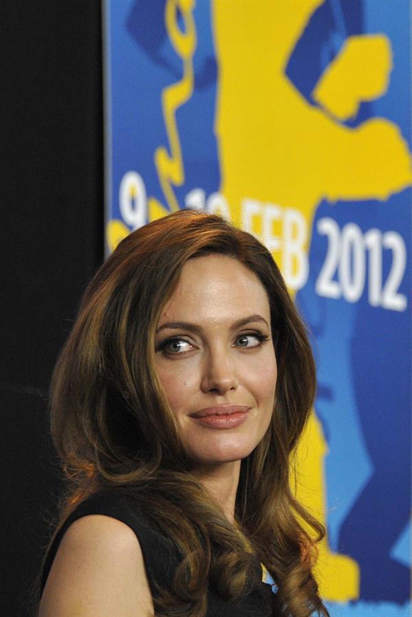 Angelina Jolie in the Land of Blood and Honey premiere at the 62nd Berlinale 11.02.12 