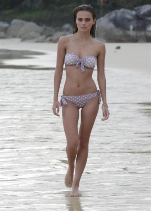 Xenia Deli in a bikini