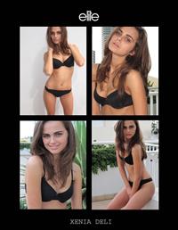 Xenia Deli in lingerie