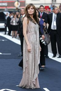 Angelina Jolie Salt Premiere in London on August 16, 2010 