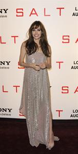 Angelina Jolie Salt Premiere in London on August 16, 2010 