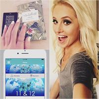 Tomi Lahren taking a selfie