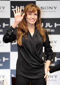 Angelina Jolie Salt Press conference in Tokyo on July 27, 2010
