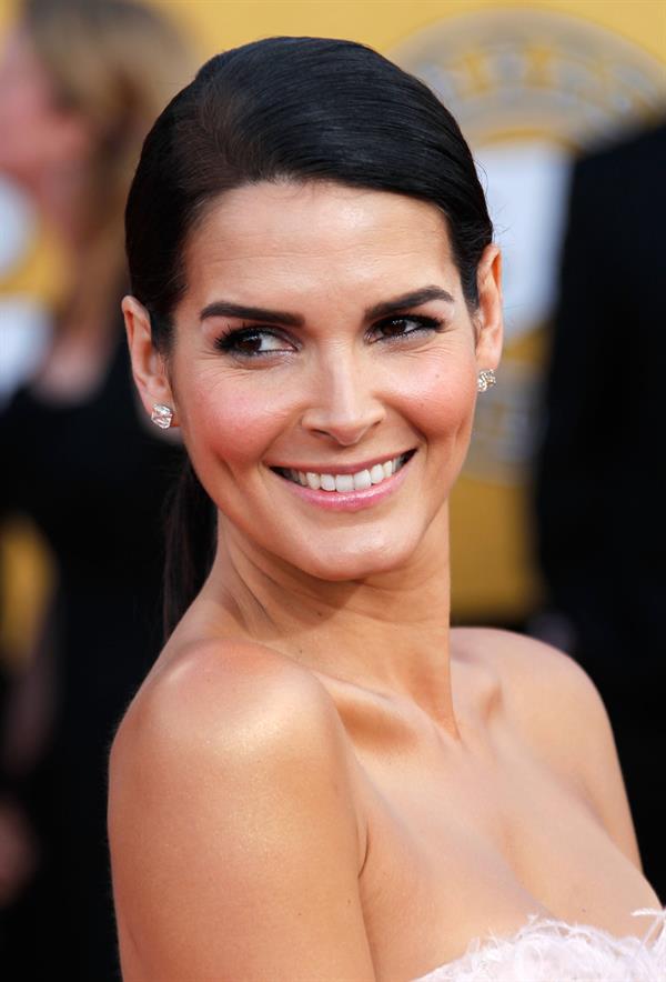 Angie Harmon 17th annual Screen Actors Guild Awards on January 30, 2011 
