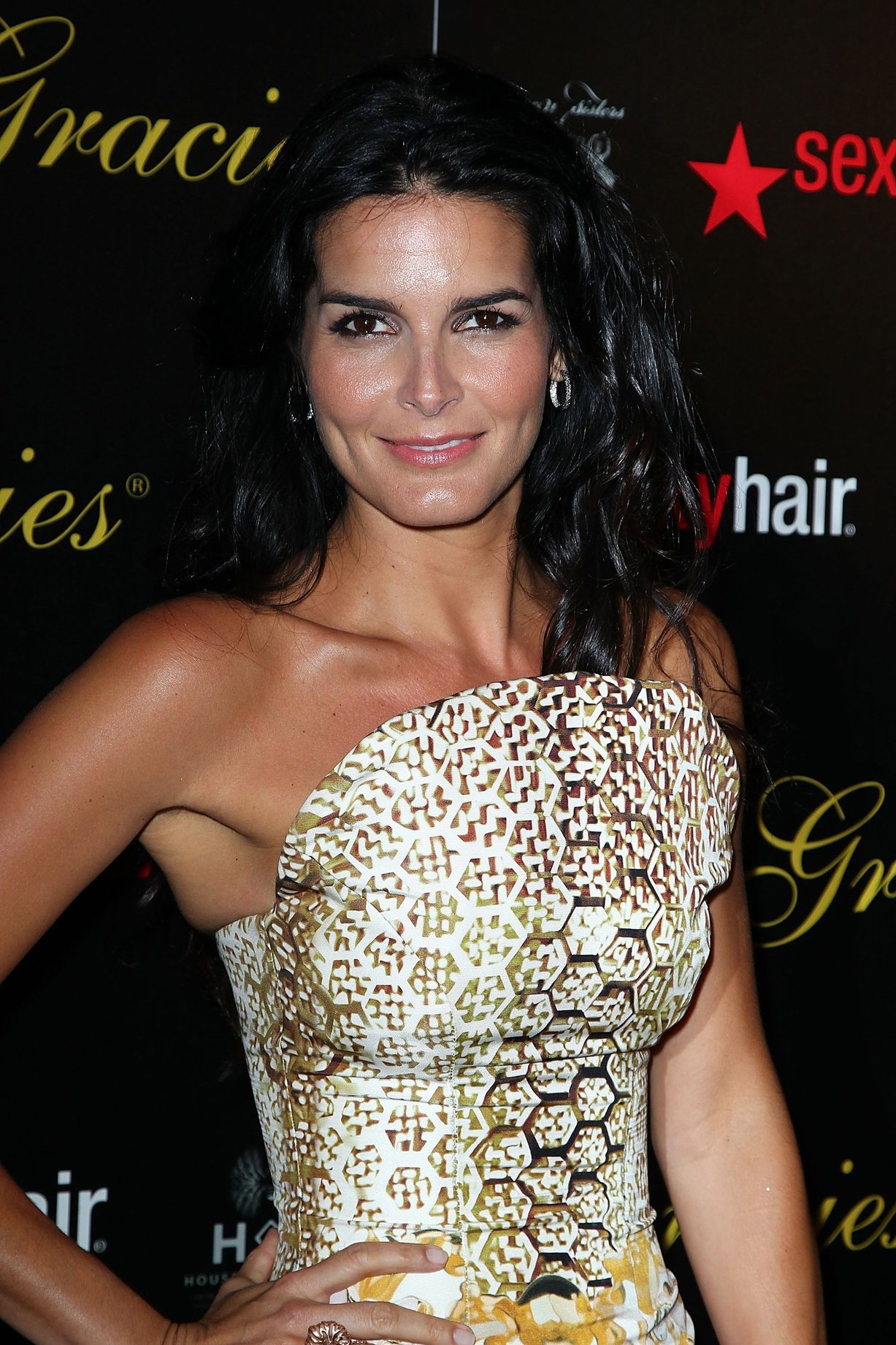 Angie Harmon 37th annual Gracie National Awards on May 22, 2012