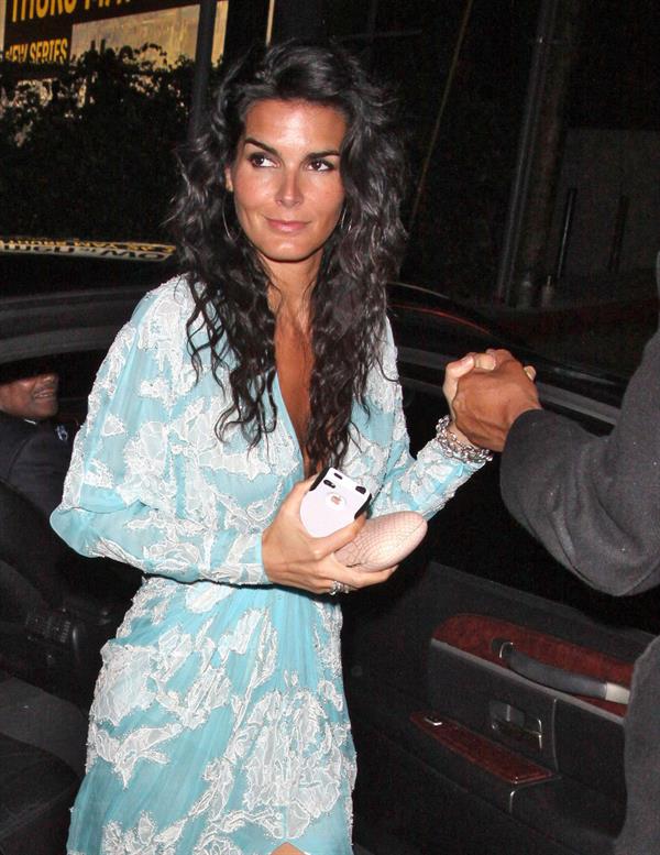 Angie Harmon - Naeem Khan Private Dinner at Chateau Marmont - May 2, 2012