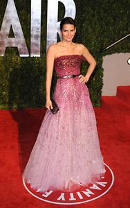 Angie Harmon 2010 at Vanity Fair Oscar party on March 7, 2010 