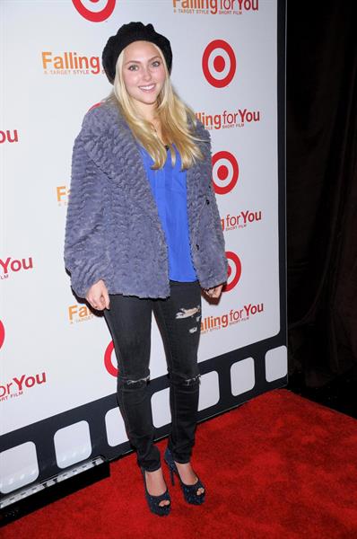 AnnaSophia Robb Target  Falling for You  - NY Event, Oct 12, 2012 