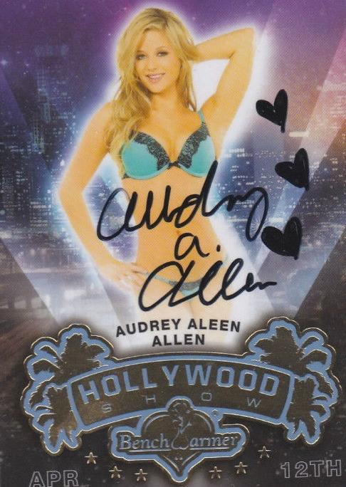 Audrey Allen in lingerie