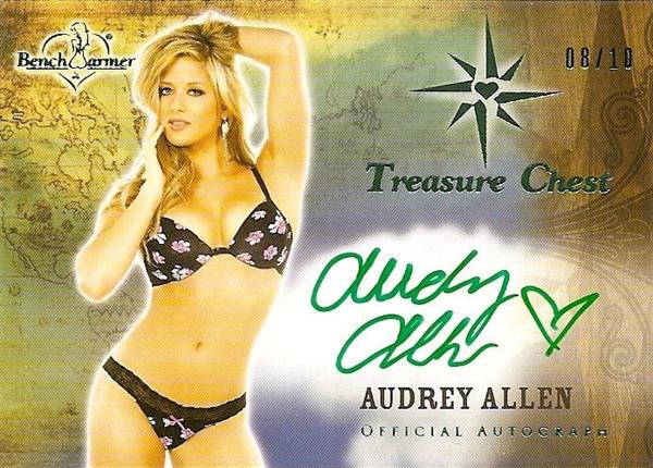 Audrey Allen in a bikini