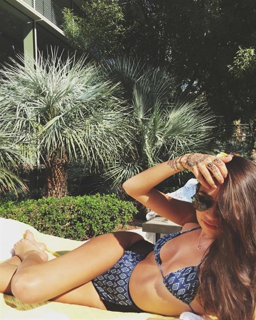 Cristine Prosperi in a bikini