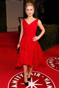 Anna Paquin attending the Vanity Fair Oscar Party in West Hollywood on February 27, 2011