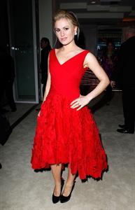 Anna Paquin attending the Vanity Fair Oscar Party in West Hollywood on February 27, 2011