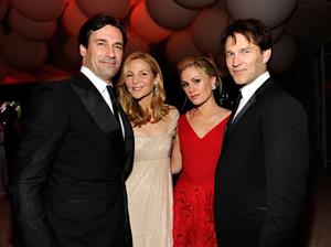 Anna Paquin attending the Vanity Fair Oscar Party in West Hollywood on February 27, 2011