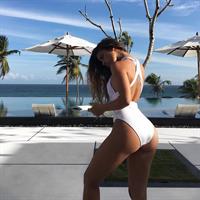 Sandra Fennou in a bikini - ass