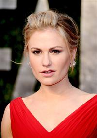 Anna Paquin attending the Vanity Fair Oscar Party in West Hollywood on February 27, 2011