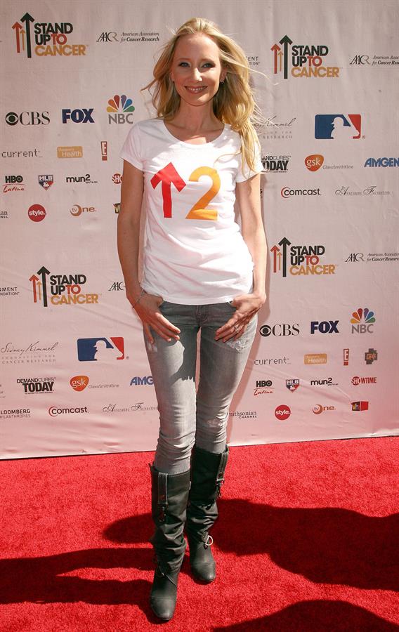 Anne Heche Stand Up to Cancer on September 10 2010 