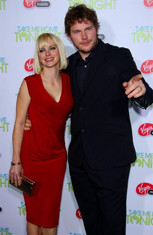 Anna Faris premiere of Take Me Home Tonight in Los Angeles in Los Angeles  2-3-2011 