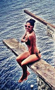 Anonymous in a bikini