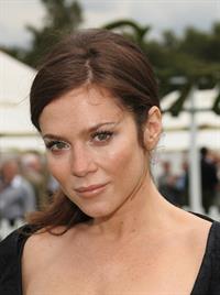 Anna Friel the Cartier Polo Tournament in Windsor England 