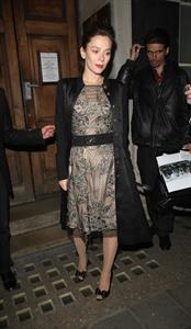Anna Friel Vaudeville Theatre in London - November 8, 2012