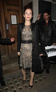 Anna Friel Vaudeville Theatre in London - November 8, 2012