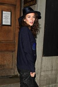 Anna Friel Vaudeville Theatre in London - November 6, 2012