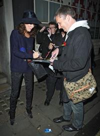 Anna Friel Vaudeville Theatre in London - November 6, 2012