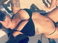 Kayla Cadorna in a bikini taking a selfie