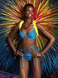 Maria Borges in lingerie